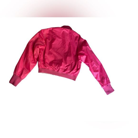 Diesel De Bruce Womens Bomber Jacket Reversible Coat Pink - Picture 7 of 15